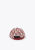 Visera logotipada LOLA CASADEMUNT ROJO-CRUDO LF2507032.230.U