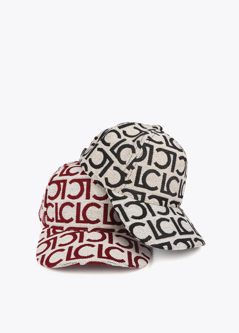 Visera logotipada LOLA CASADEMUNT NEGRO-CRUDO LF2507032.2N0.U