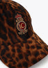 Visera animal print MARRON-CRUDO U LF2507033.250.U LOLA CASADEMUNT