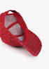 Visera tweed LOLA CASADEMUNT ROJO LF2507036.030.U