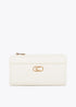 Billetero monograma rombos LOLA CASADEMUNT CRUDO LF2512003.001.U