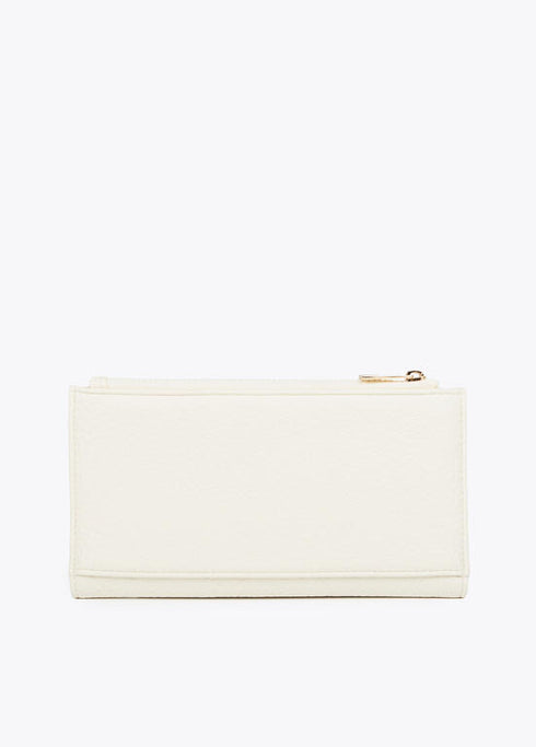 Billetero monograma rombos LOLA CASADEMUNT CRUDO LF2512003.001.U