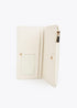 Billetero monograma rombos LOLA CASADEMUNT CRUDO LF2512003.001.U