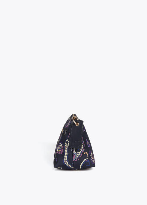 Neceser estampado flores AZUL-GRIS LF2512006.271.U LOLA CASADEMUNT