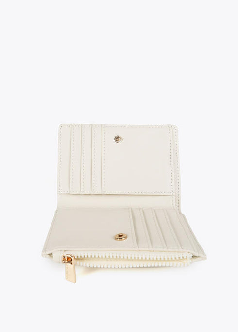 Monedero monograma rombos LOLA CASADEMUNT CRUDO LF2512007.001.U