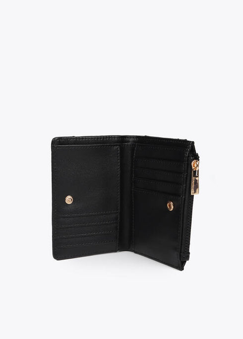 Monedero monograma rombos LOLA CASADEMUNT NEGRO LF2512007.00N.U