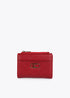 Monedero monograma rombos LOLA CASADEMUNT ROJO LF2512007.030.U