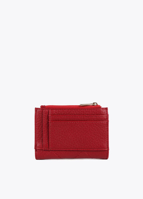 Monedero monograma rombos LOLA CASADEMUNT ROJO LF2512007.030.U