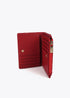 Monedero monograma rombos LOLA CASADEMUNT ROJO LF2512007.030.U