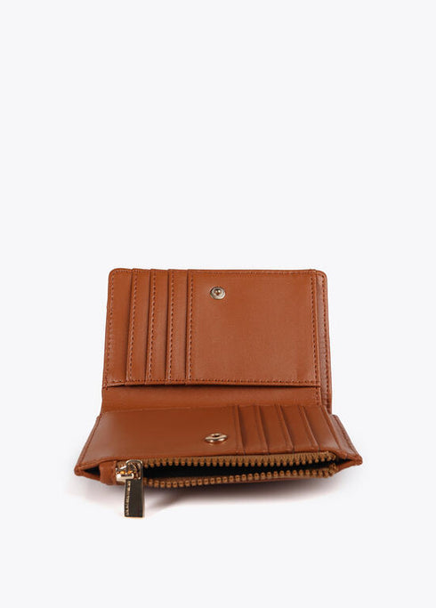Monedero monograma rombos LOLA CASADEMUNT MARRON LF2512007.057.U