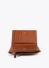 Monedero monograma rombos LOLA CASADEMUNT MARRON LF2512007.057.U