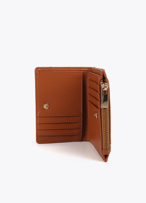 Monedero monograma rombos LOLA CASADEMUNT MARRON LF2512007.057.U