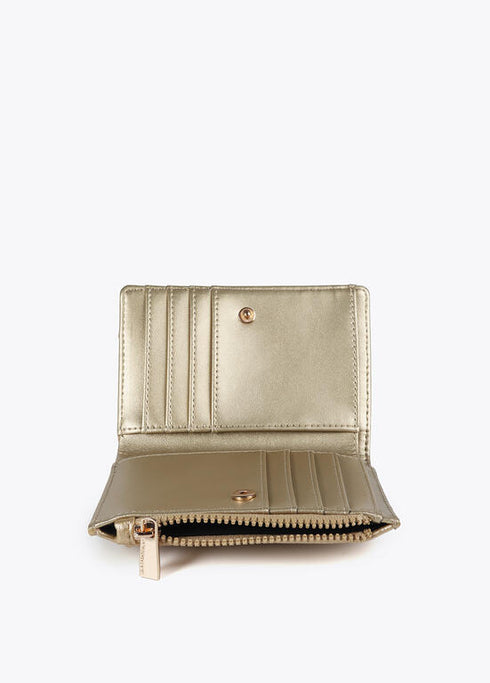 Monedero monograma rombos DORADO U LF2512007.0M2.U LOLA CASADEMUNT