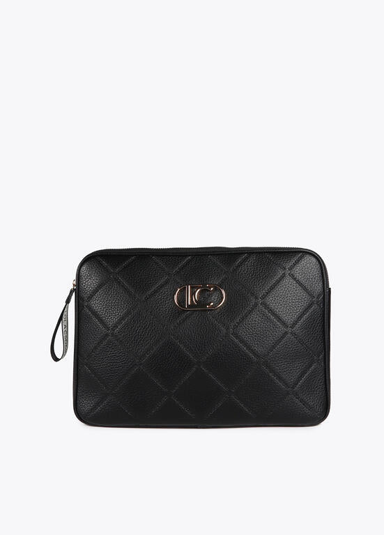 Funda ordenador monograma rombos NEGRO U LF2512008.00N.U LOLA CASADEMUNT