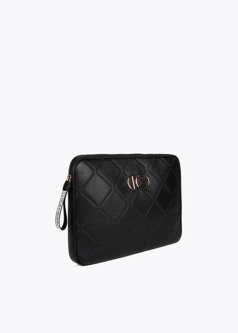 Funda ordenador monograma rombos NEGRO U LF2512008.00N.U LOLA CASADEMUNT