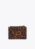 Monedero animal print LOLA CASADEMUNT MARRON-NEGRO LF2512010.25N.U