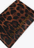 Monedero animal print LOLA CASADEMUNT MARRON-NEGRO LF2512010.25N.U