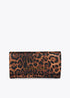 Billetero animal print LOLA CASADEMUNT MARRON-NEGRO LF2512011.25N.U