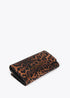 Billetero animal print LOLA CASADEMUNT MARRON-NEGRO LF2512011.25N.U