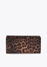 Billetero animal print LOLA CASADEMUNT MARRON-NEGRO LF2512011.25N.U