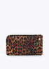 Cartera con monedero bicolor con logo ovalado LOLA CASADEMUNT MARRON-NEGRO LF2513005.25N.U