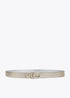Pack cinturones reversibles metalicos con hebilla intercambiable METAL-METAL LF2513007.2MM.95 LOLA CASADEMUNT