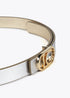Pack cinturones reversibles metalicos con hebilla intercambiable METAL-METAL LF2513007.2MM.95 LOLA CASADEMUNT