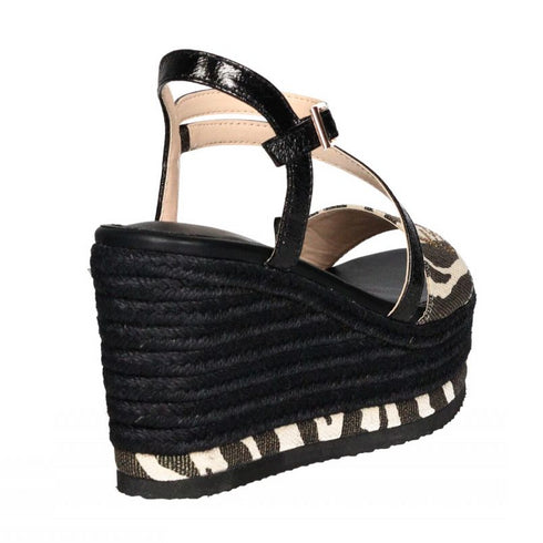 CUÑA LOLA CASADEMUNT LS2405022 NEGRO CRUDO