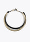 Collar LOLA CASADEMUNT bicolor doble chocker METAL- NEGRO