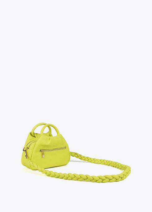 Bandolera asas trenzadas efecto piel granulada LIMA LOLA CASADEMUNT