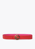 Cinturon LOLA CASADEMUNT reversible LC ROJO-ROSA
