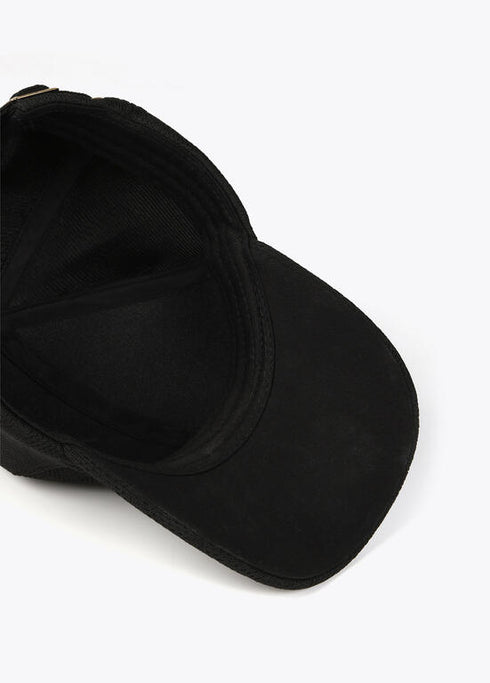 Visera LOLA CASADEMUNT monogram NEGRO