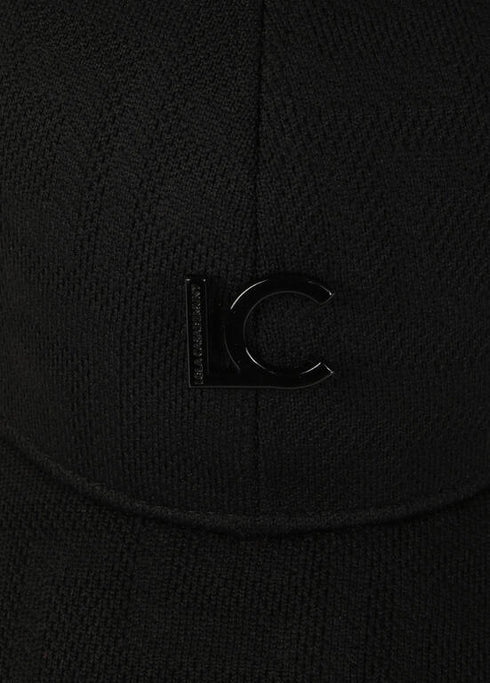 Visera LOLA CASADEMUNT monogram NEGRO