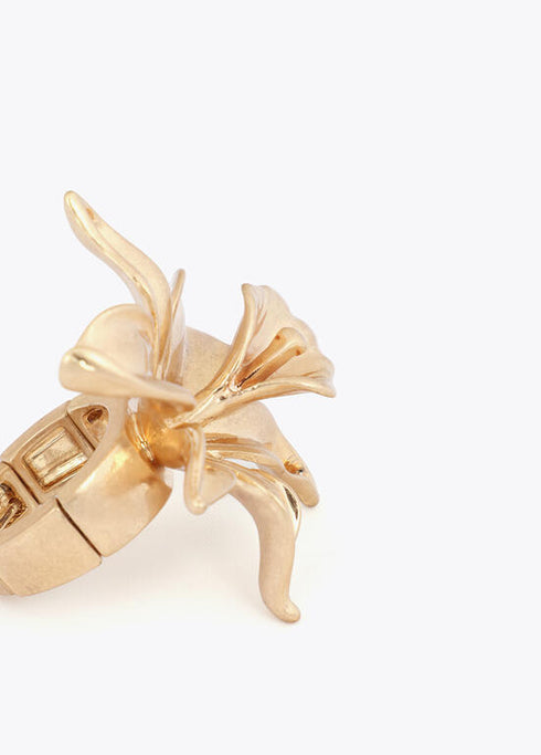 Anillo de Flor Metálica Lola Casademunt