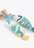 Pendientes Irregulares con Peces Multicolor Lola Casademunt