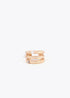 Ear Cuff Combinado Perlas y Cristales Lola Casademunt