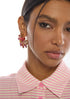 Maxi Pendientes Joya Cristales Multicolor Lola Casademunt