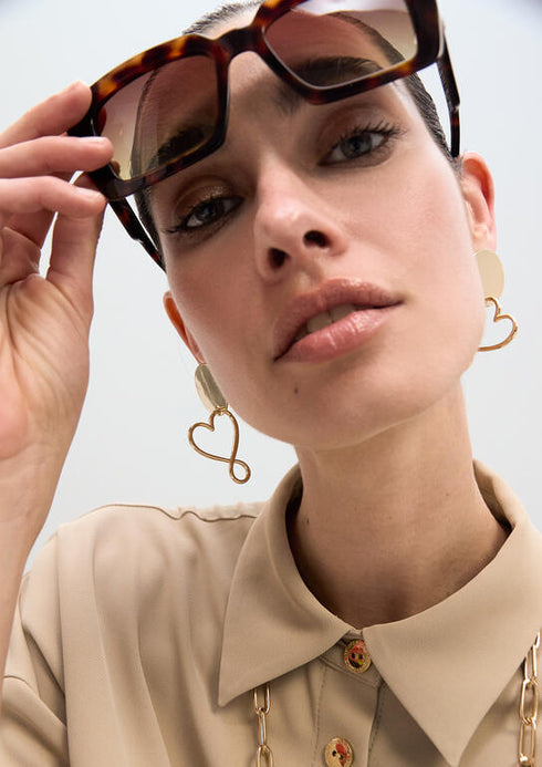 Pendientes Combinados Corazón Infinito Lola Casademunt