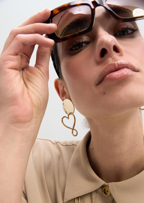 Pendientes Combinados Corazón Infinito Lola Casademunt