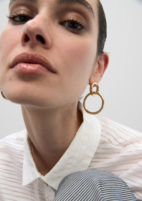 Pendientes Doble Aro Lola Casademunt