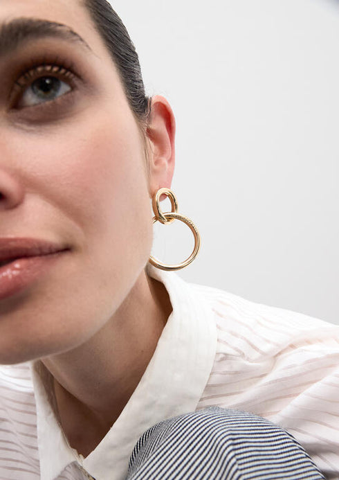 Pendientes Doble Aro Lola Casademunt