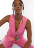 Collar Largo Cordón de Animal Print y Charms Tropicales Lola Casademunt