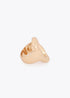 Anillo Metálico Eslabon Relieve Lola Casademunt