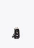 Bandolera bag con tachas oro y plata NEGRO
