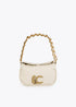 Bolso LC animal con detalle cadena CRUDO