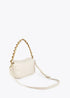 Bolso LC animal con detalle cadena CRUDO