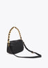 Bolso LC animal con detalle cadena NEGRO