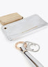Monedero doble con colgante LC METAL-METAL
