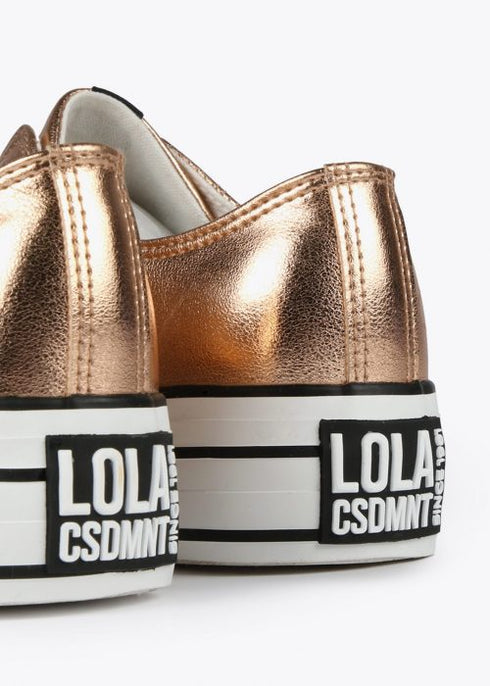 Sneakers LC Metalizado