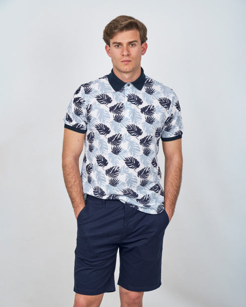 POLO PIQUE ESTAMPADO 3649 016663